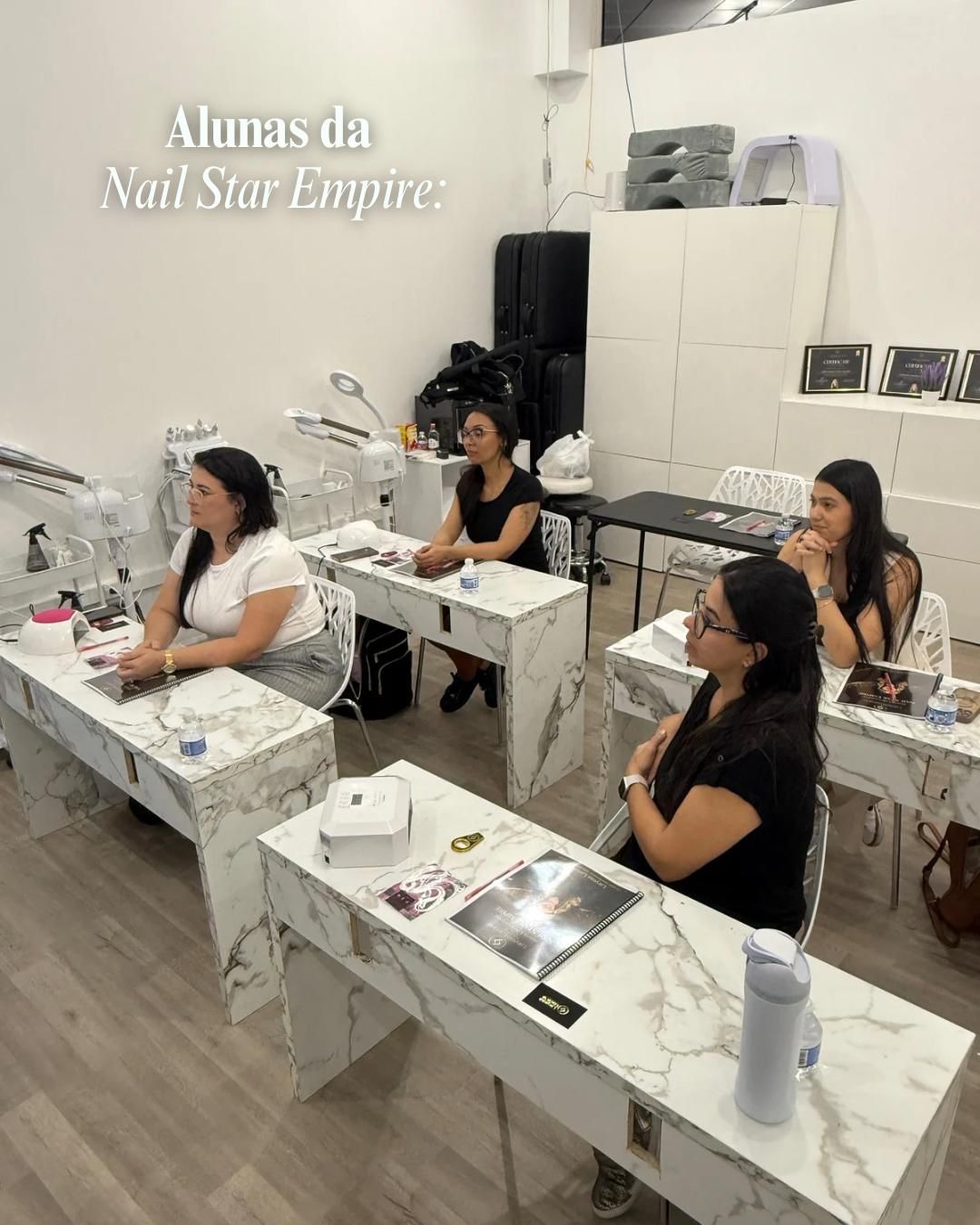 Alunas da Nail Star Empire